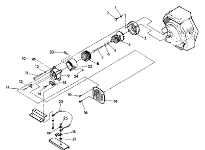 Generator (10/95) Diagram and Parts List for 9288-2-R-8000  Briggs and Stratton Generator